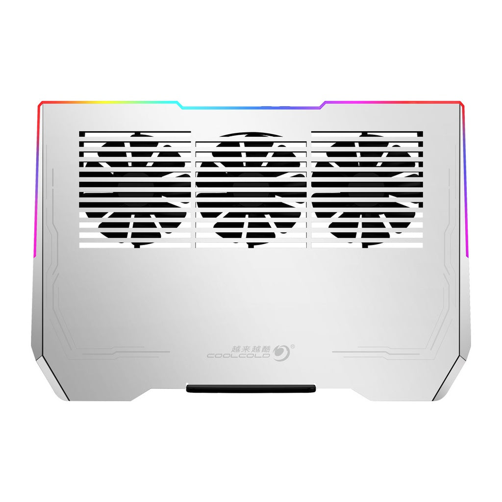 Porodo Gaming Aluminum Multi-Fan Cooling Pad