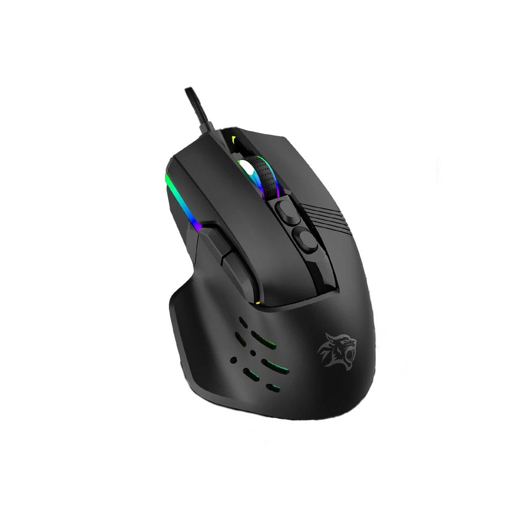 Porodo Gaming 12800 DPI Gaming Mouse 9 Programmable Keys
