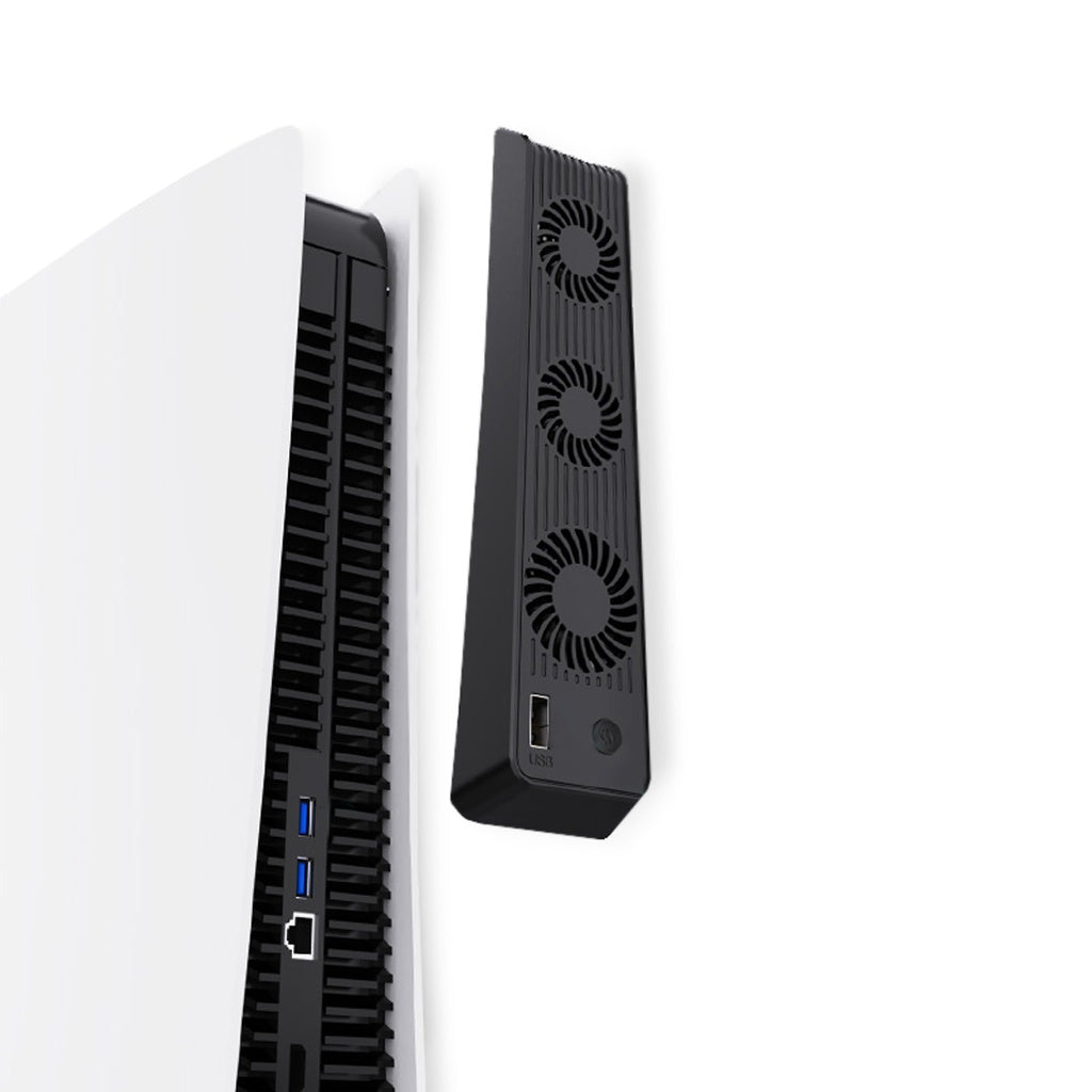 Porodo Gaming PS5 Digital & Disc Rapid Cooling Fan 3 Speed Levels