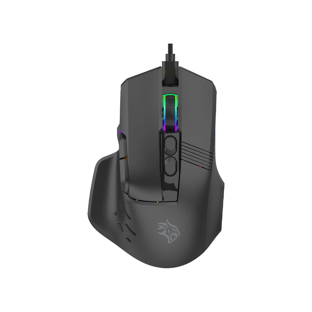 Porodo Gaming 12800 DPI Gaming Mouse 9 Programmable Keys