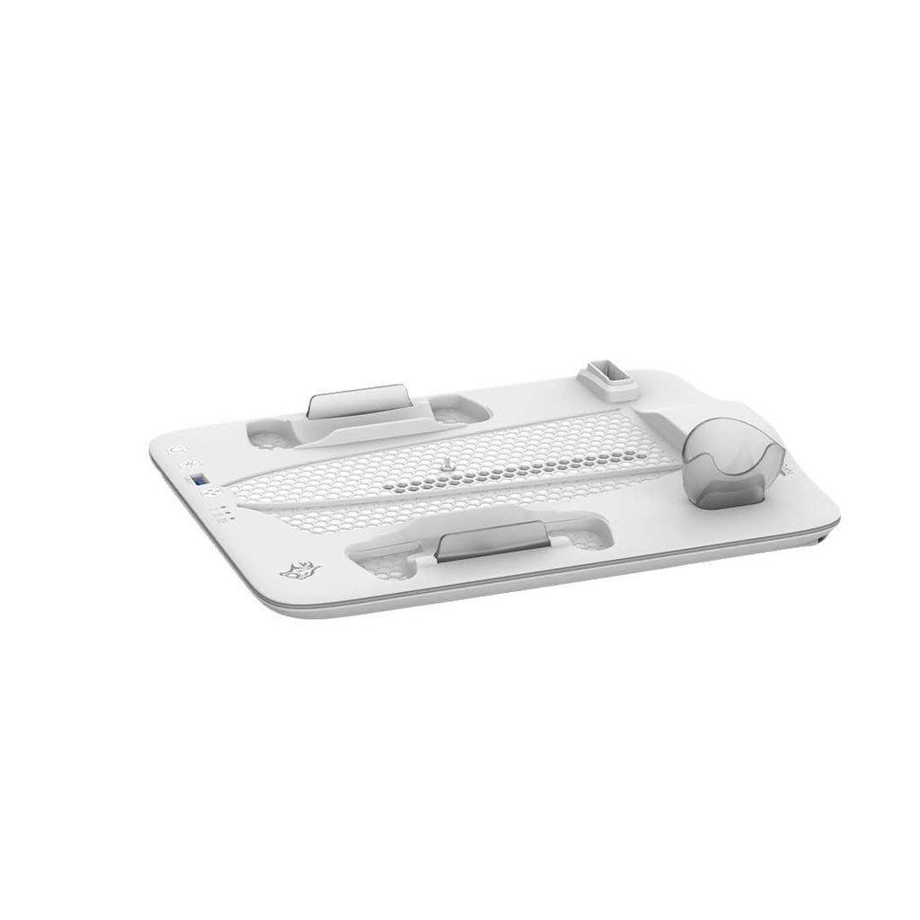 Porodo Gaming PS5 Slim Cooling Station Headphone Stand & Controller Charging