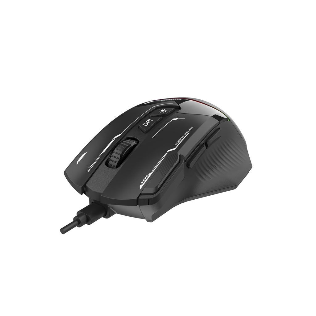 Porodo Gaming 7200 DPI Gaming Mouse 8 Programmable Keys