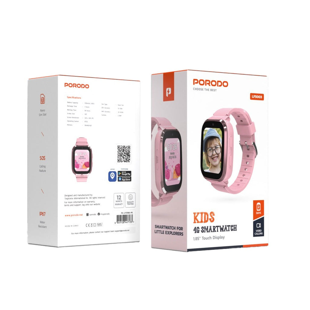 Porodo Kids 4G Smart Watch