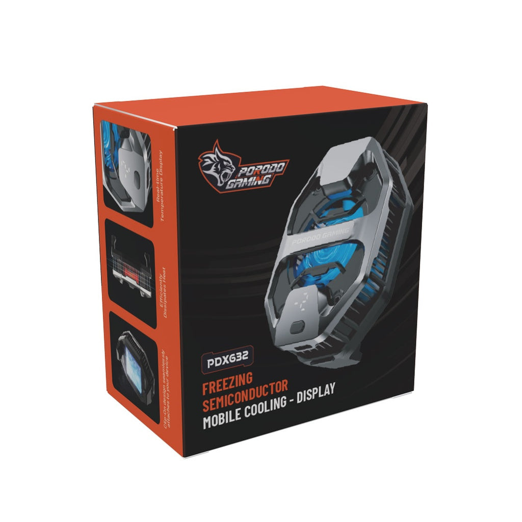 Porodo Gaming Freezing Semiconductor Mobile Cooling And Display