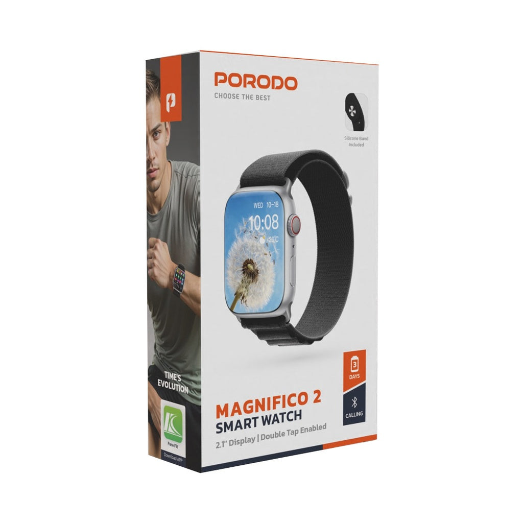 Porodo Magnifico2  Smart Watch
