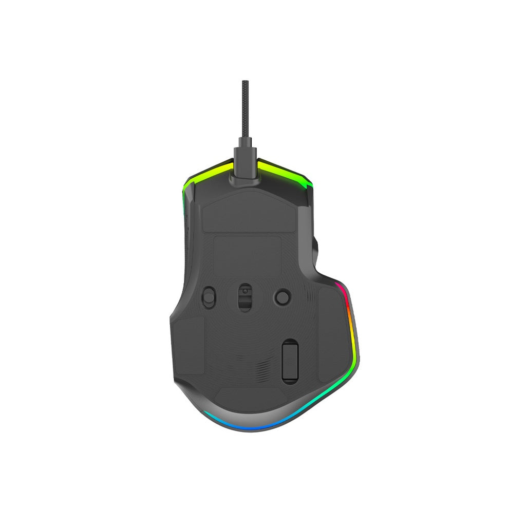 Porodo Gaming 12800 DPI Gaming Mouse 9 Programmable Keys