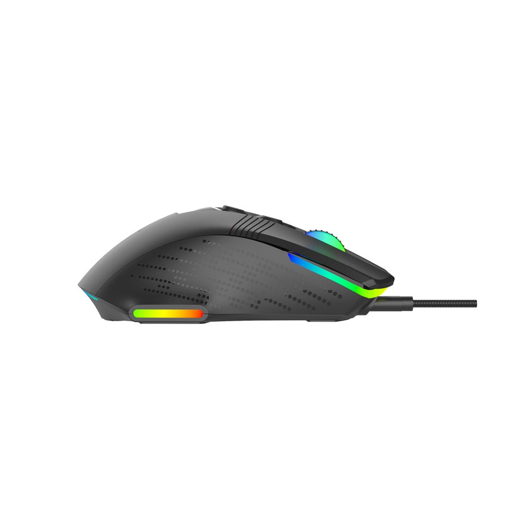 Porodo Gaming 12800 DPI Gaming Mouse 9 Programmable Keys