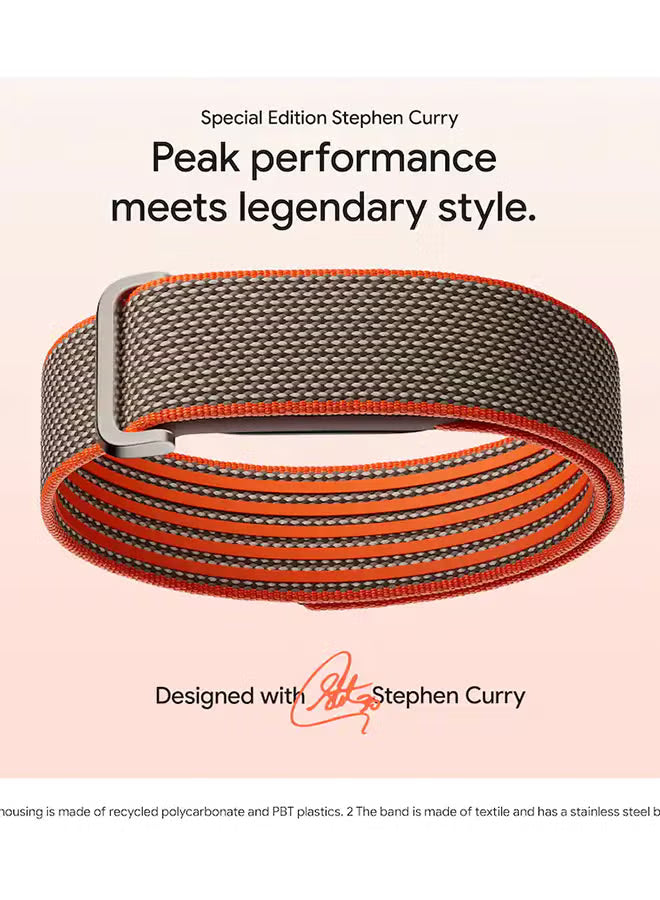Google Fitbit Air Special Edition Stephen Curry Band