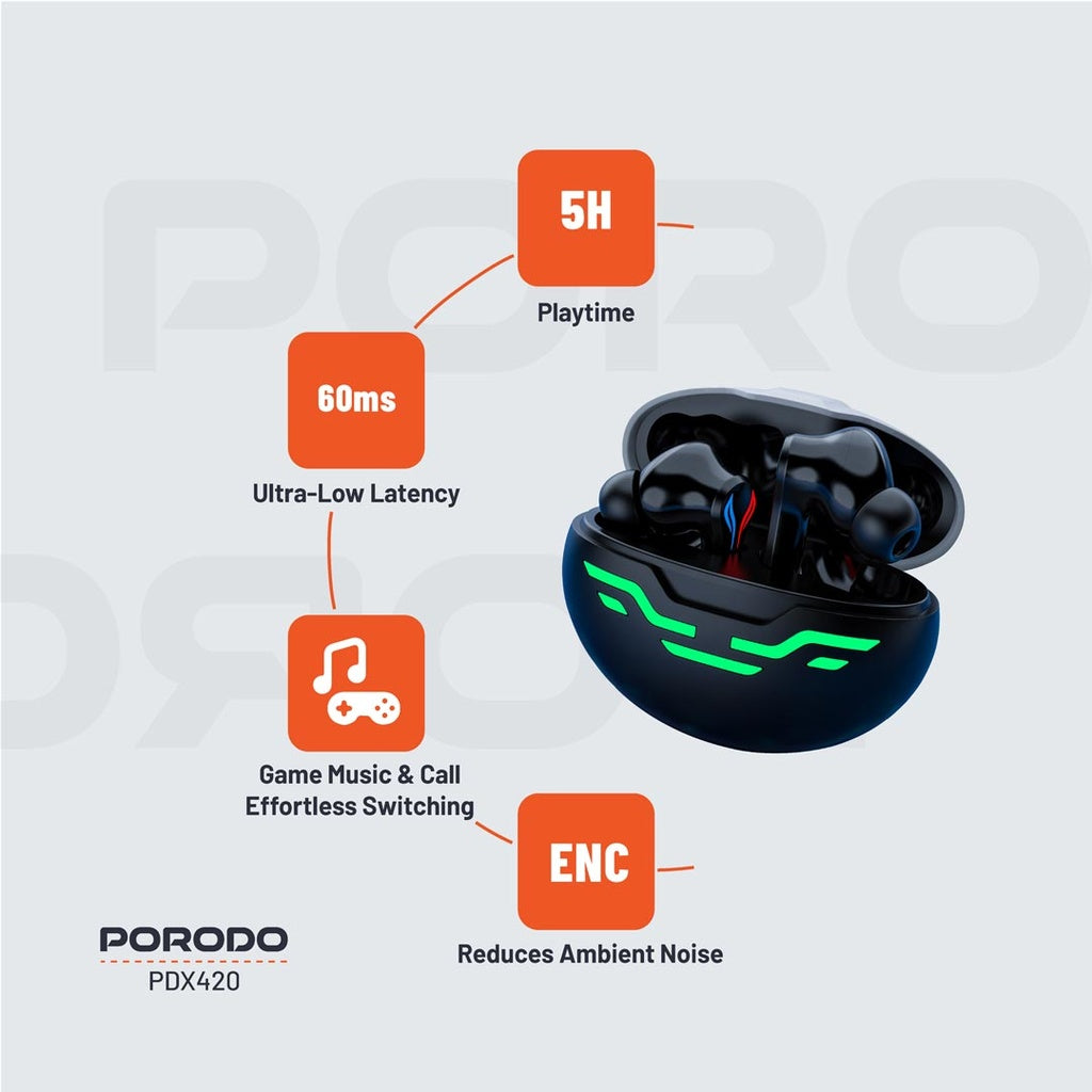 Ultra Low-Latency Gaming Earbuds