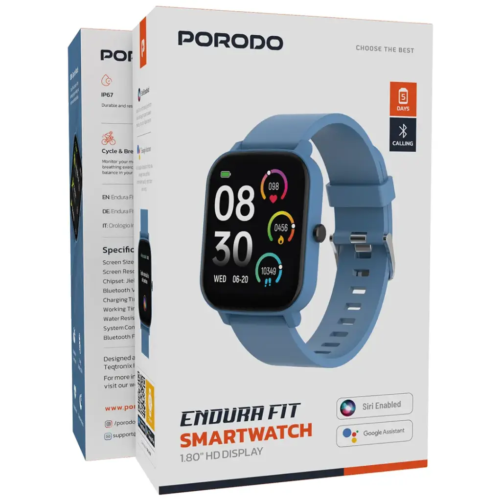 Porodo Endura Fit Smart Watch
