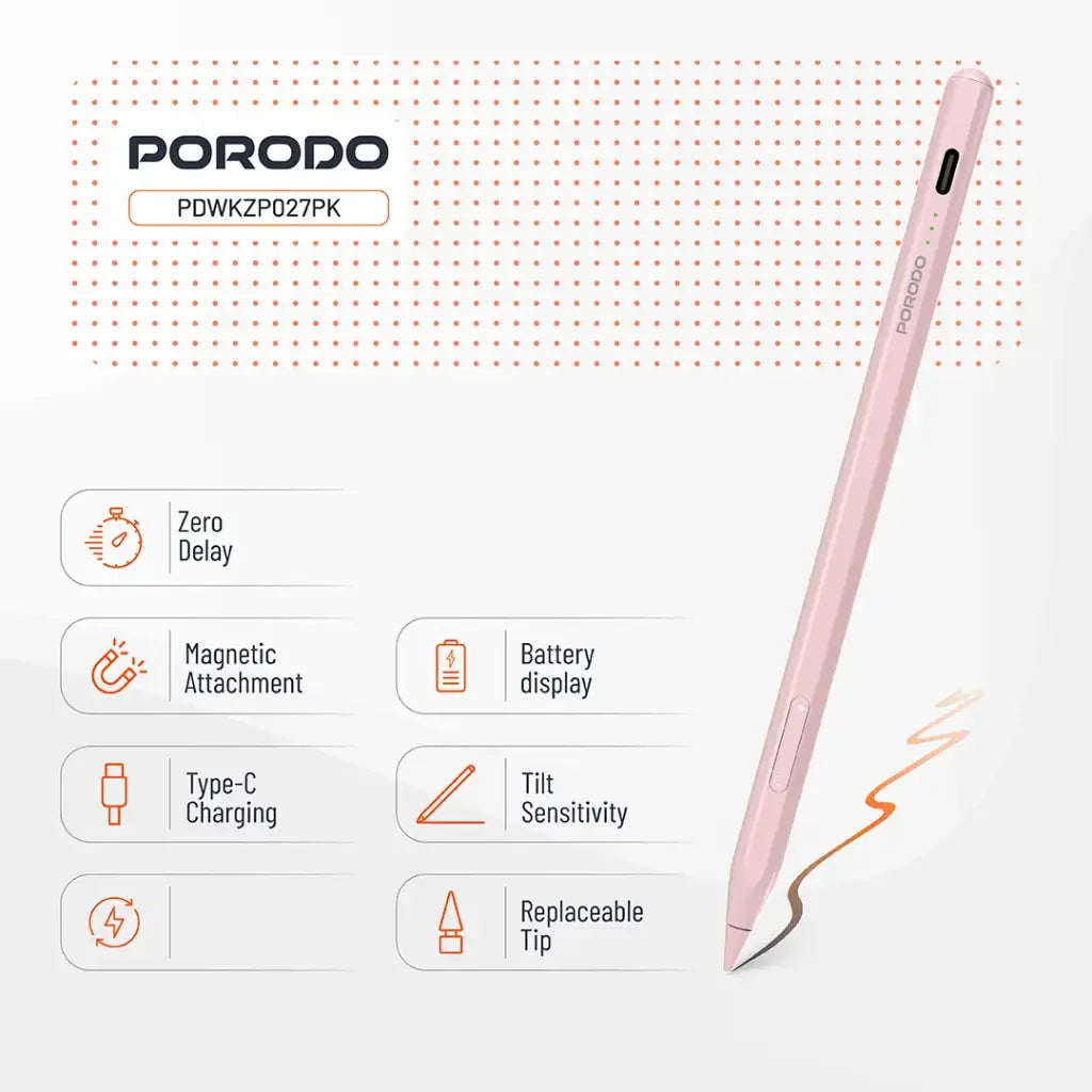 Porodo Magnetic Pen for iPad
