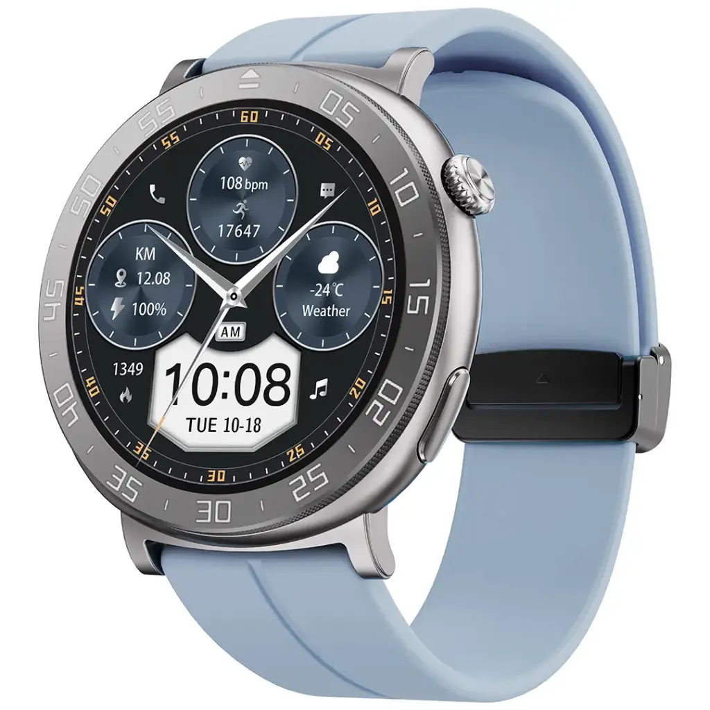 Porodo Salud Smart Watch 1.43" Screen Display