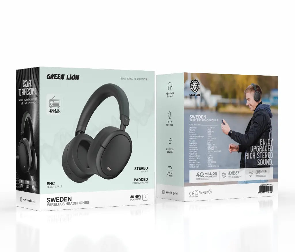 Green Lion Sweden Wireless Headphones