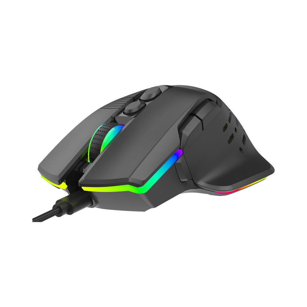 Porodo Gaming 12800 DPI Gaming Mouse 9 Programmable Keys