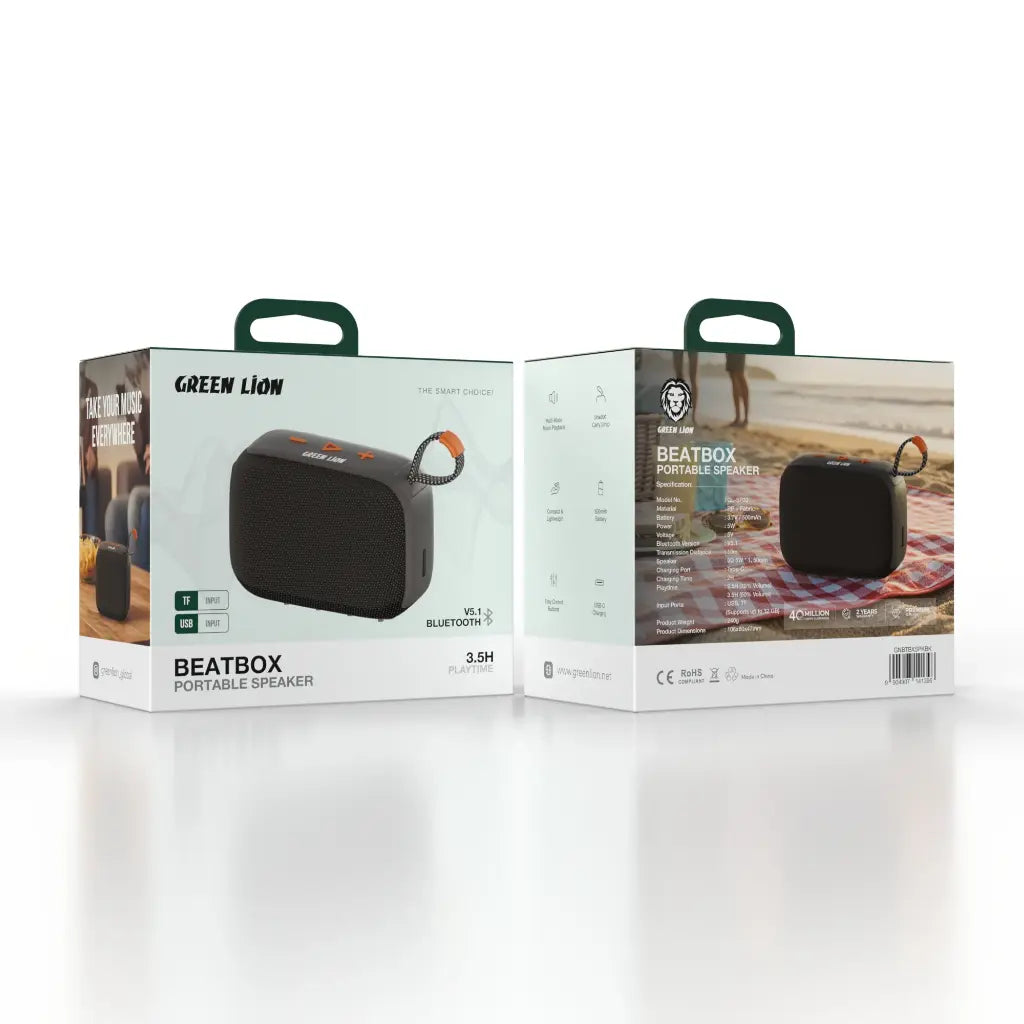 Green Lion Beatbox Portable Speaker