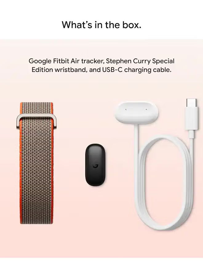 Google Fitbit Air Special Edition Stephen Curry Band