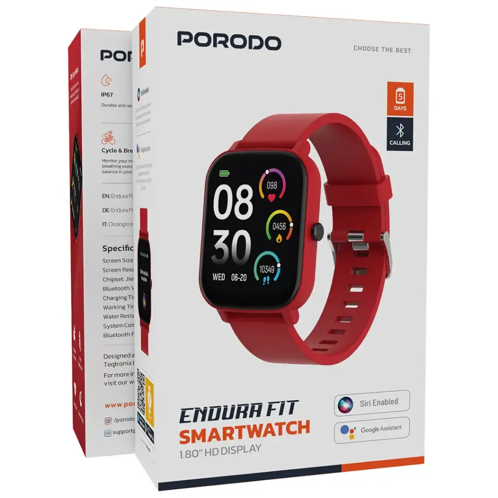 Porodo Endura Fit Smart Watch