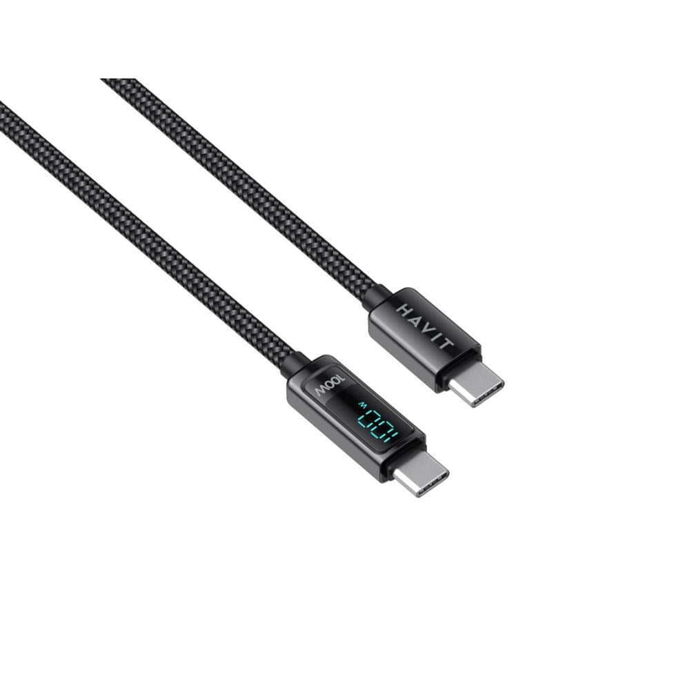 Havit CB6247 2m USB-C to USB-C Nylon Braided Cable