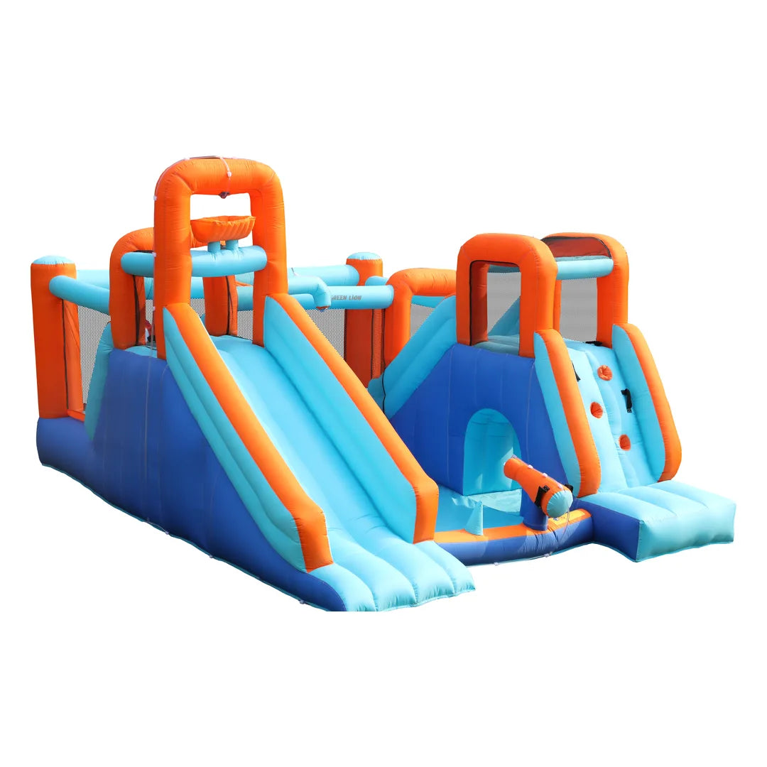 Green Lion GIP-17 Adventure Park Inflatable Bounce House