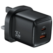 Green Lion G-Charge Series Dual Port Wall Charger PD+QC 35W