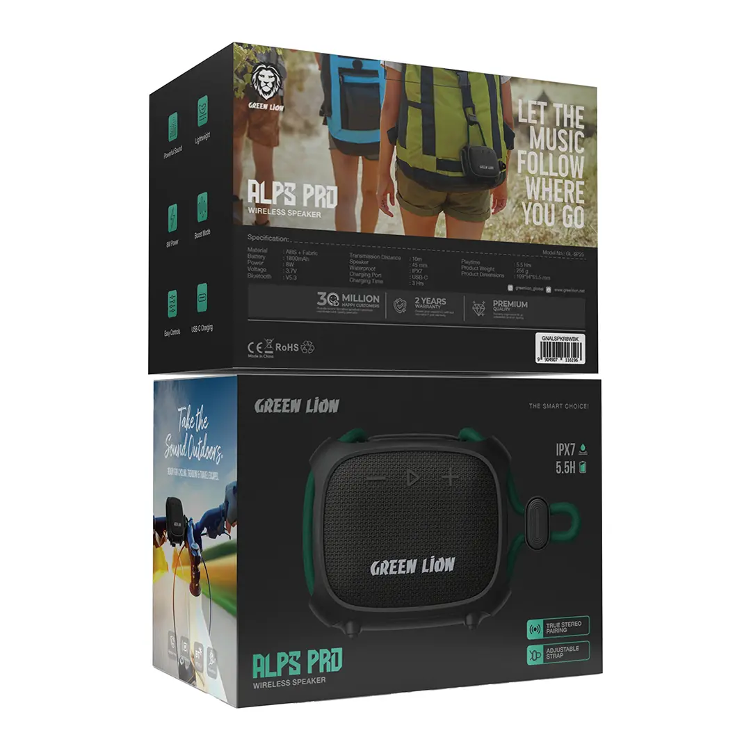 Green Lion Alps Pro Wireless Speaker 8W