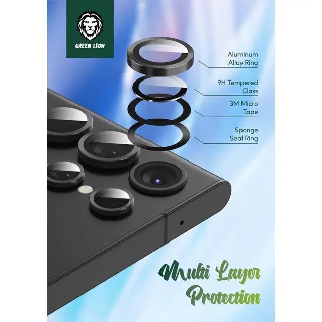 Green Lion Camera Lens Armor
