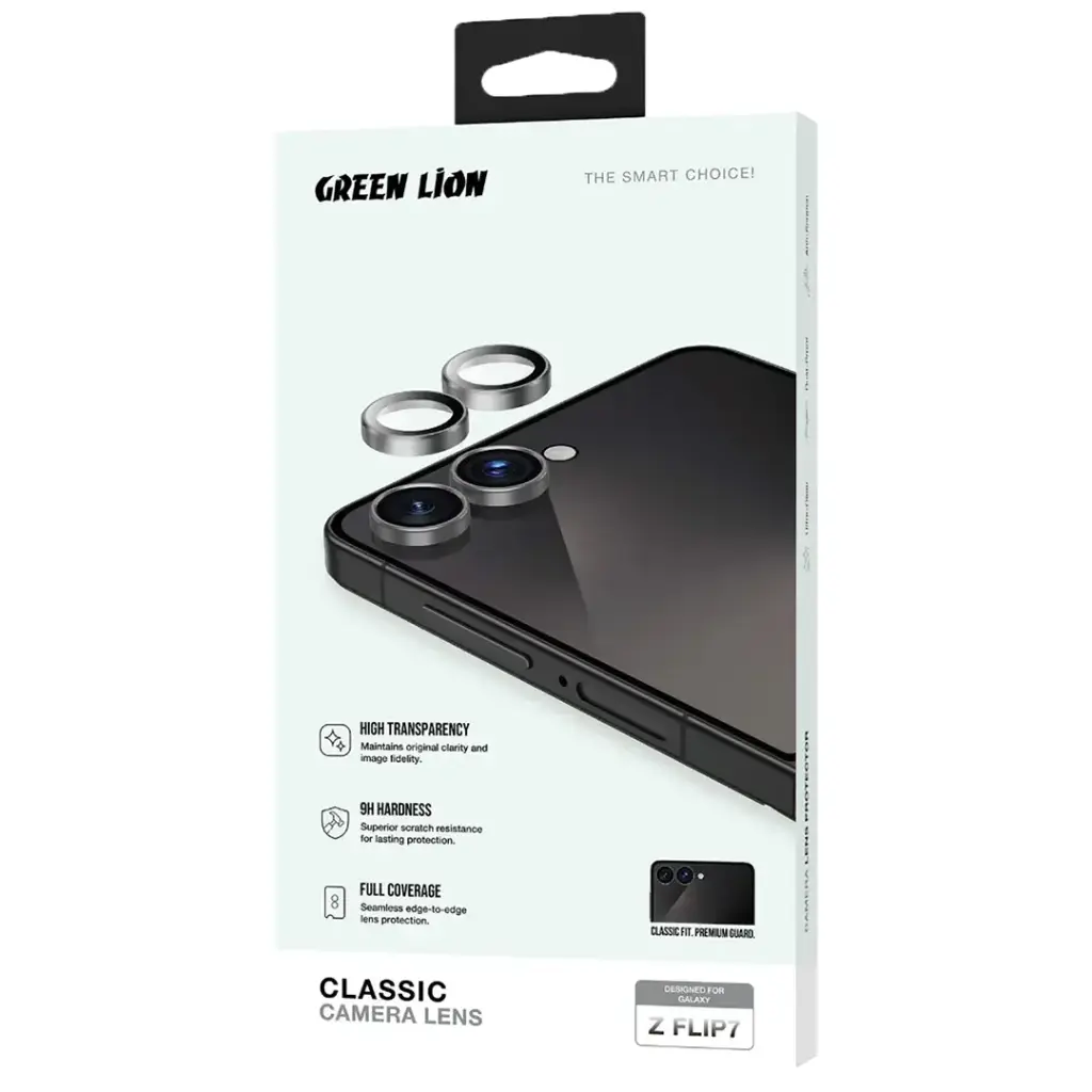 Green Lion Classic Camera Lens For Z Flip 7