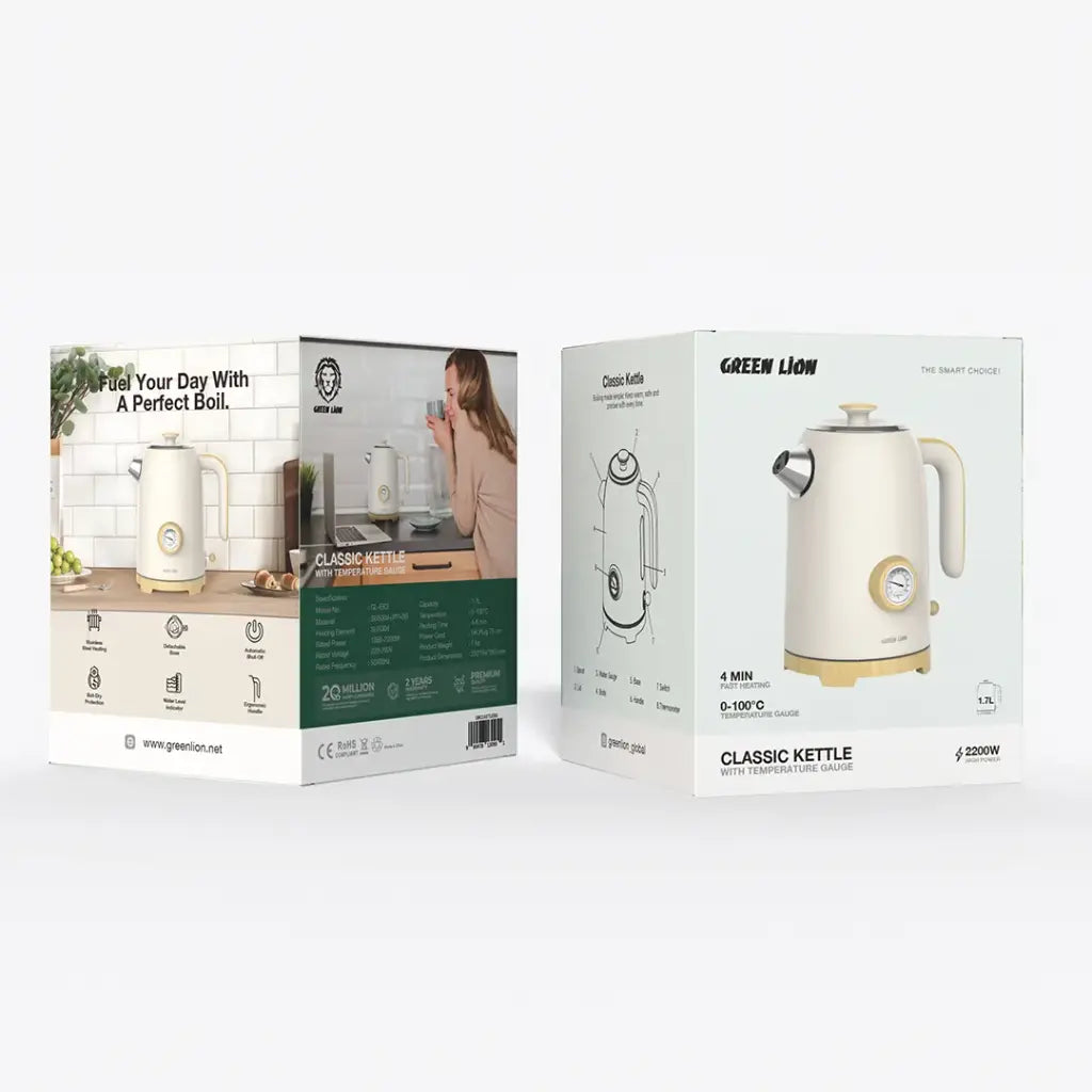 Green Lion Classic Kettle 1.7L 2200W