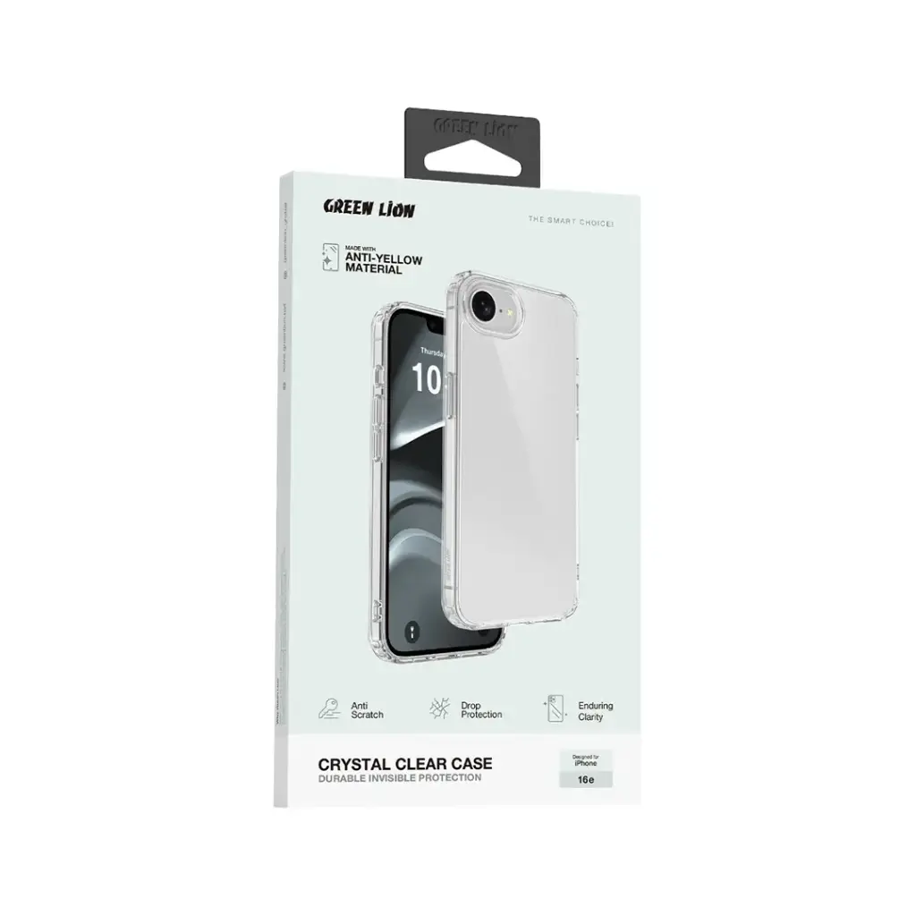 Green Lion Crystal Clear Case