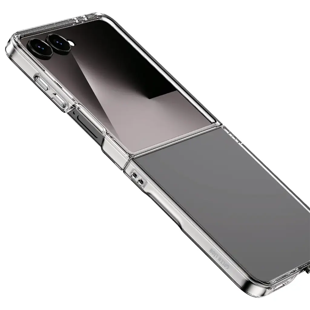 Green Lion Delgado PC Case for Z Flip 7 - Clear