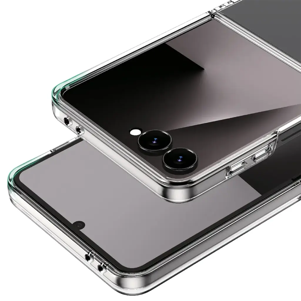 Green Lion Delgado PC Case for Z Flip 7 - Clear