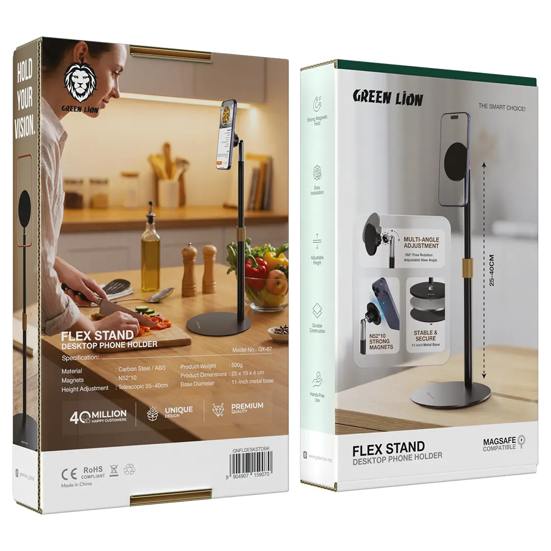 Green Lion Flex Stand Desktop Phone Holder