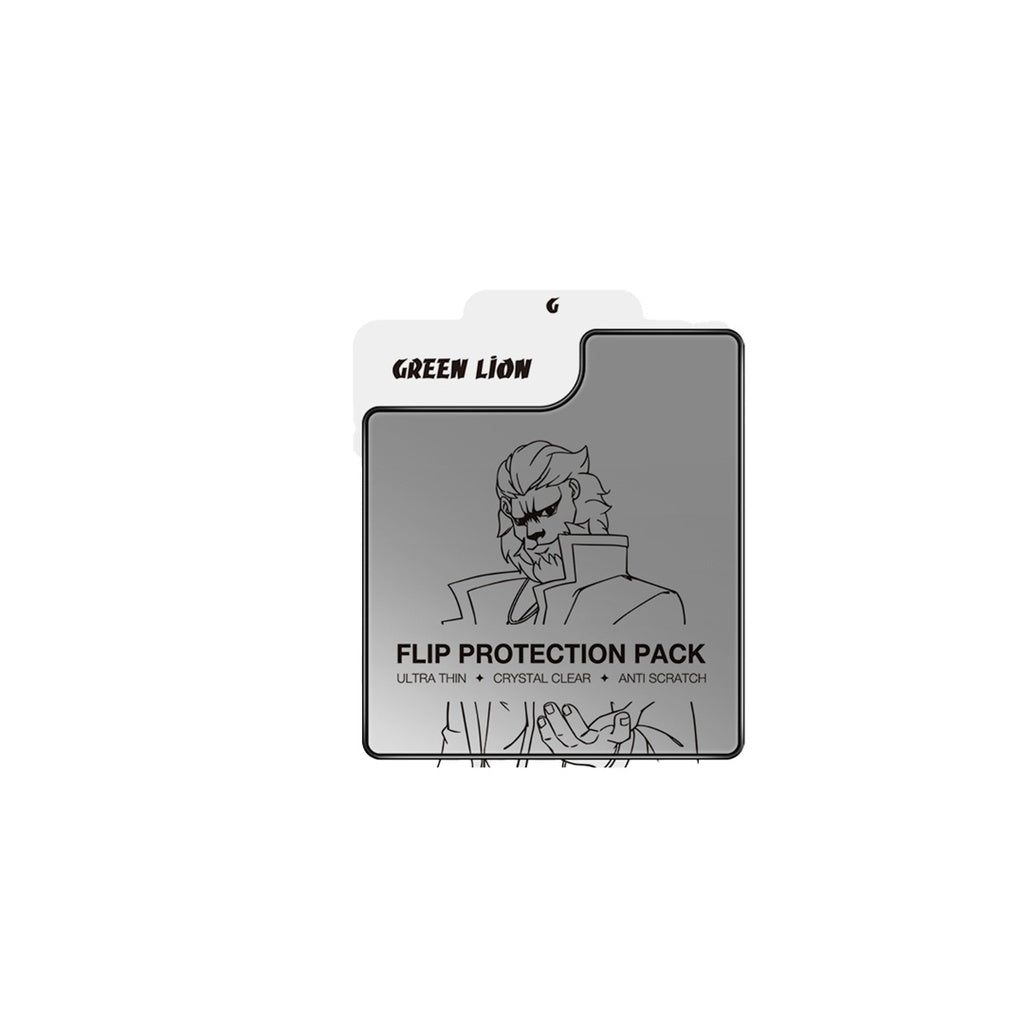 Green Lion Flip Protection Pack Privacy For Z Flip 6 - Black