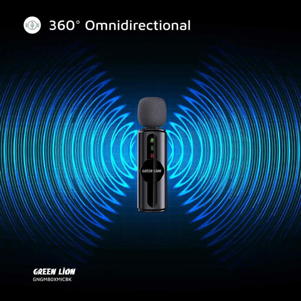Green Lion GM-80X Microphone 3 In 1
