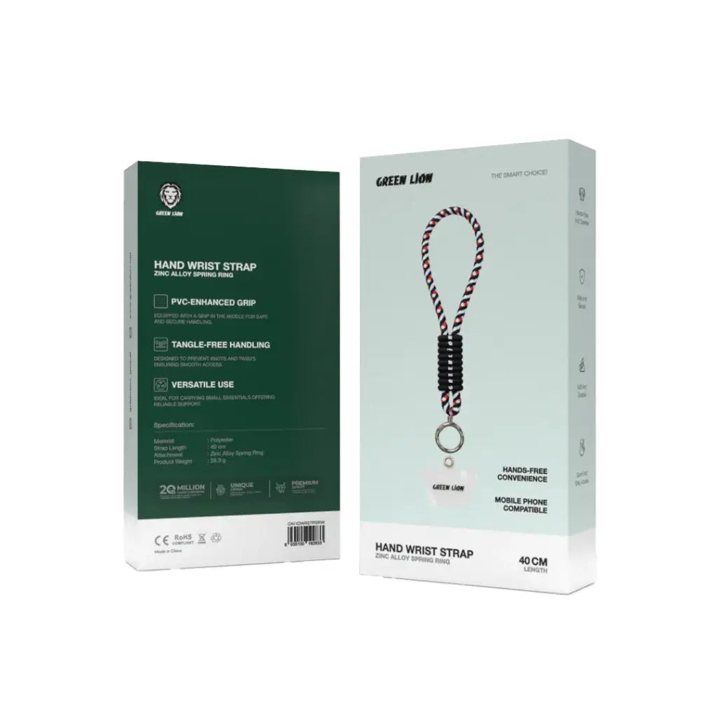 Green Lion Hand Wrist Strap