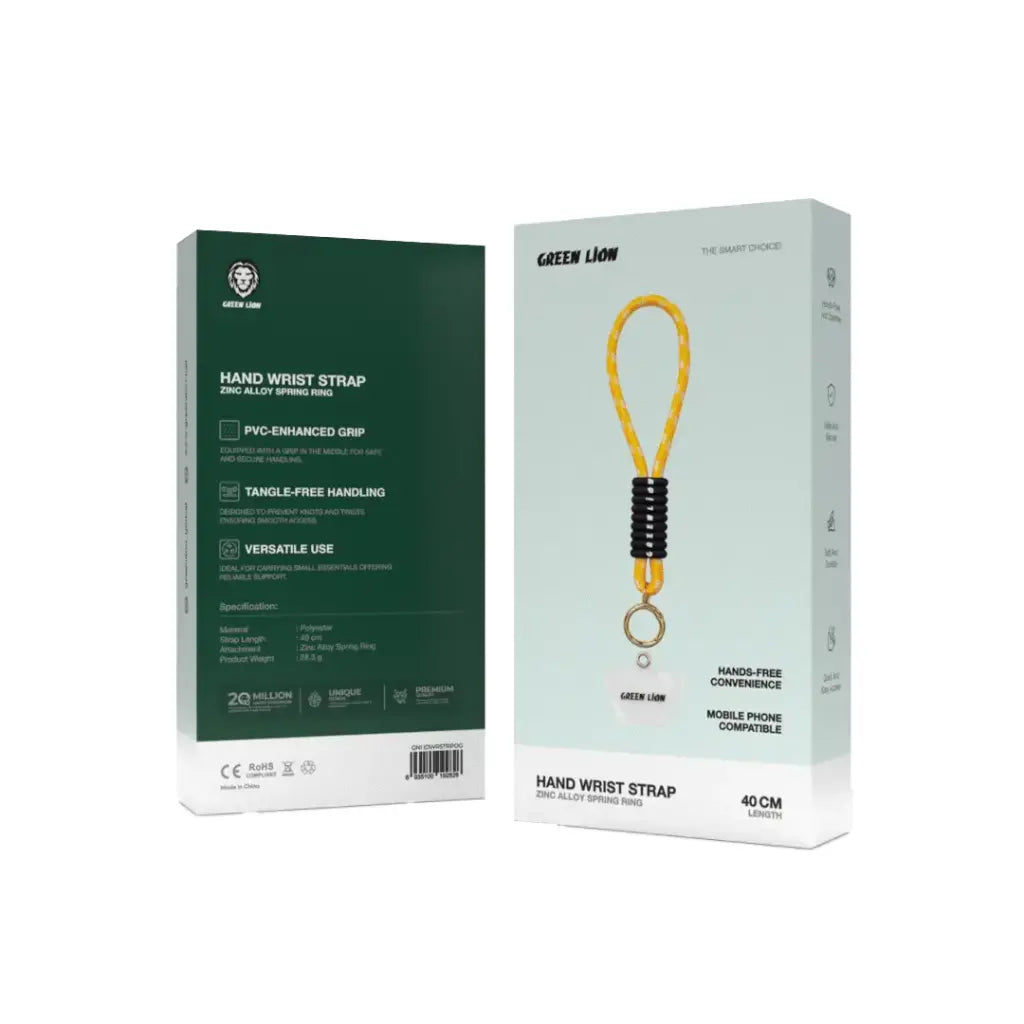 Green Lion Hand Wrist Strap