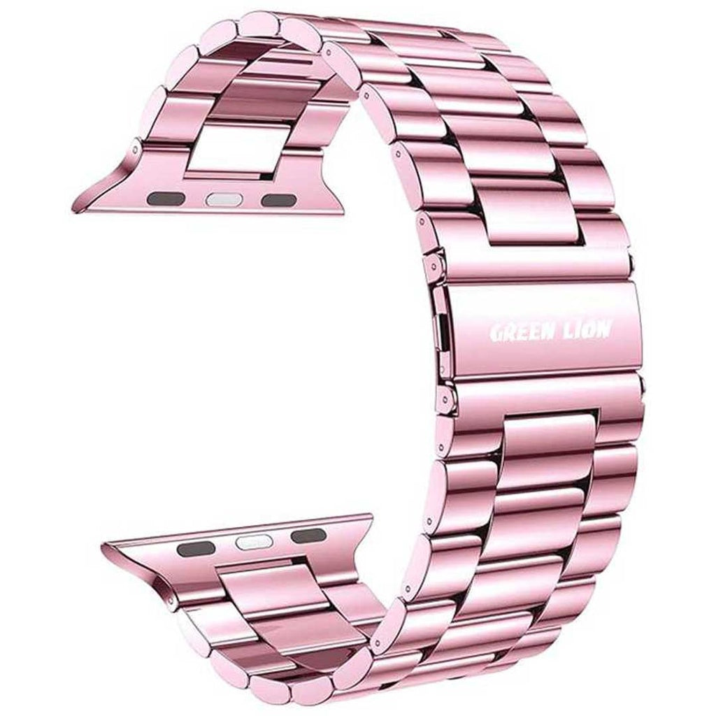 Green Lion Link Stainless Steel Strap For iWatch