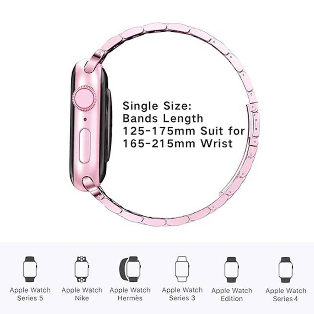 Green Lion Link Stainless Steel Strap For iWatch
