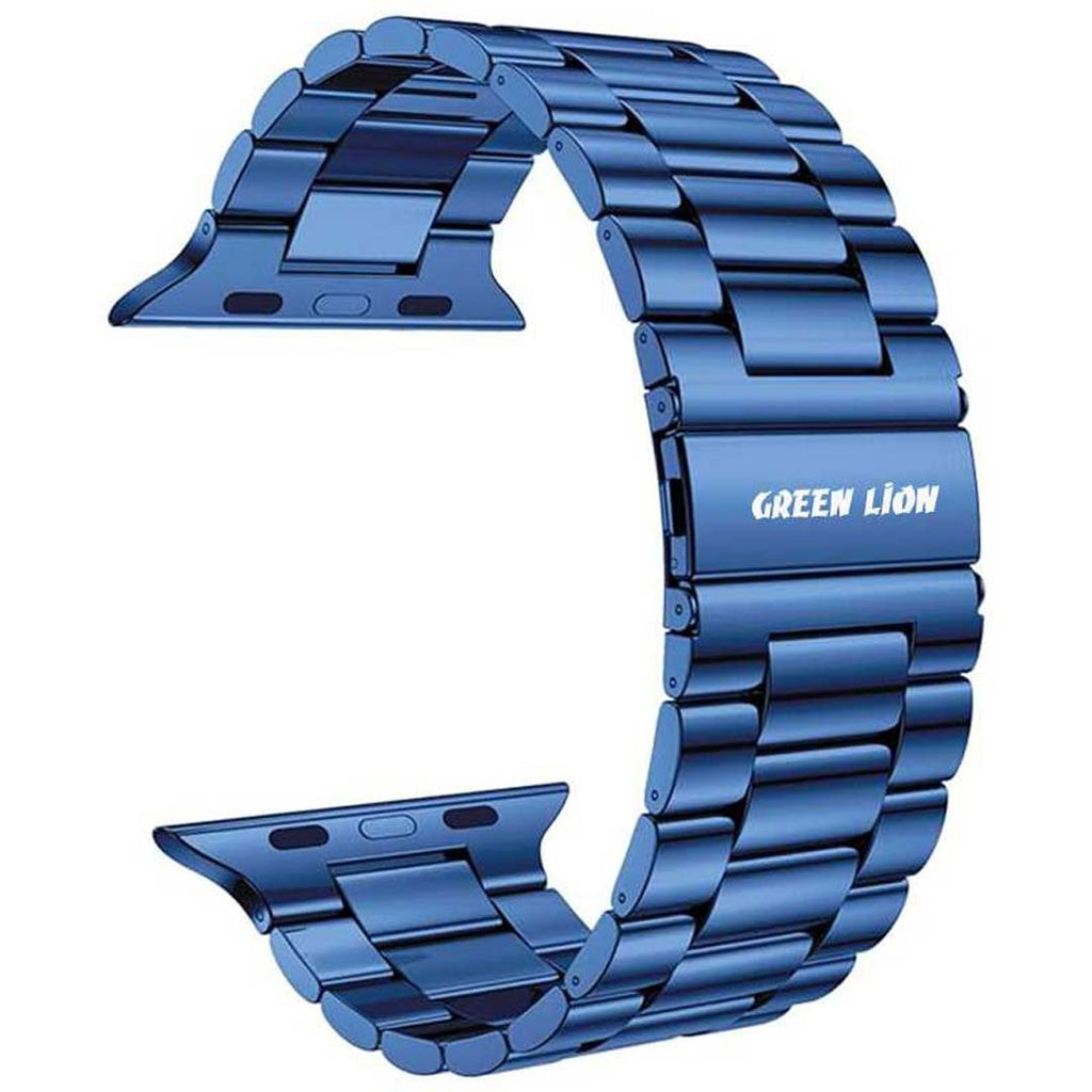 Green Lion Link Stainless Steel Strap For iWatch