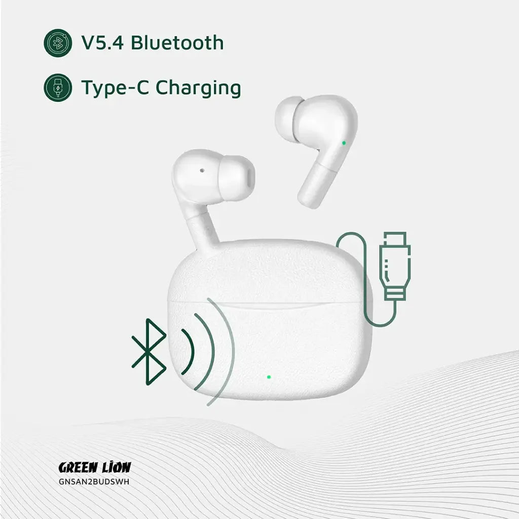 Green Lion Santorini 2- True Wireless Earbuds TWS
