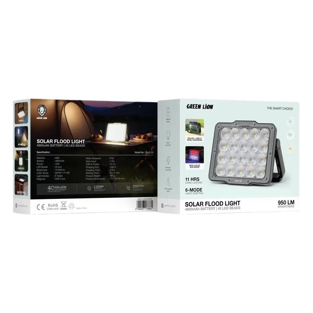 Green Lion Solar Flood Light