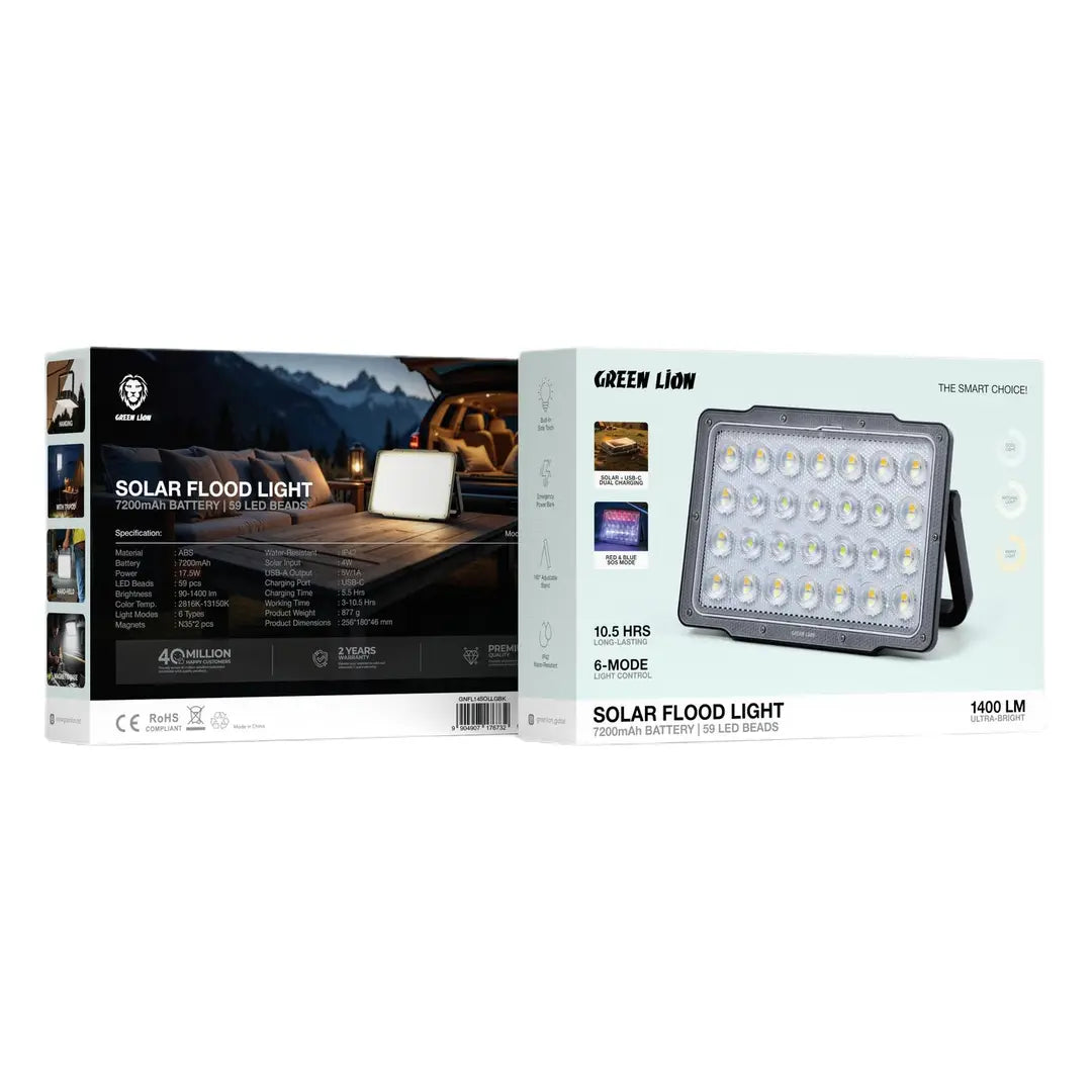 Green Lion Solar Flood Light