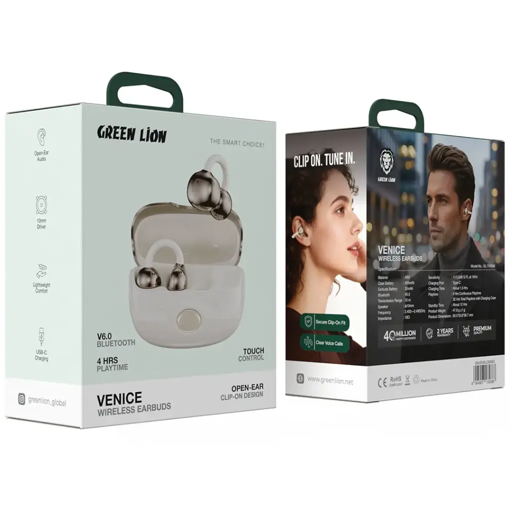 Green Lion VENICE Wireless Earbuds