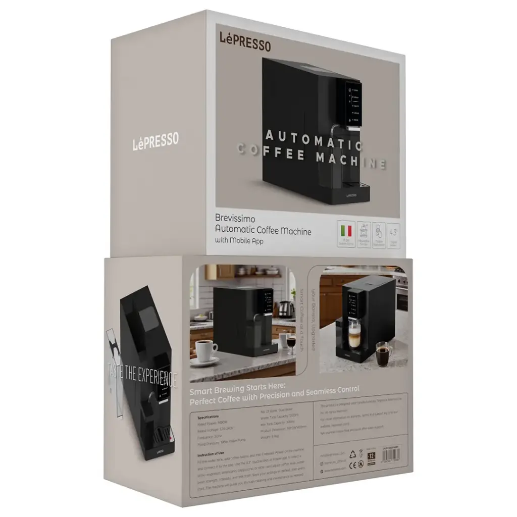 Lepresso Automatic Coffee Machine with Mobile App