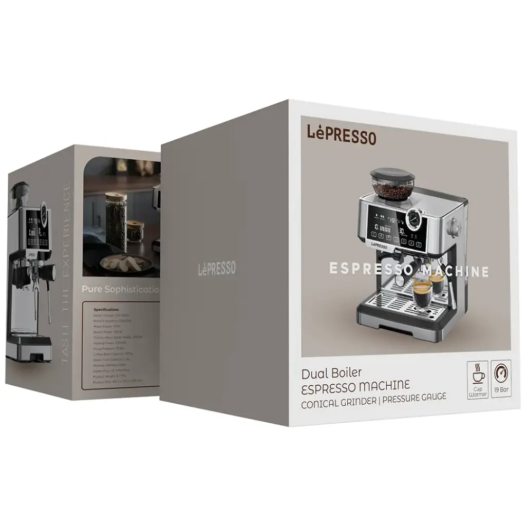 LePresso Dual Boiler Espresso Machine