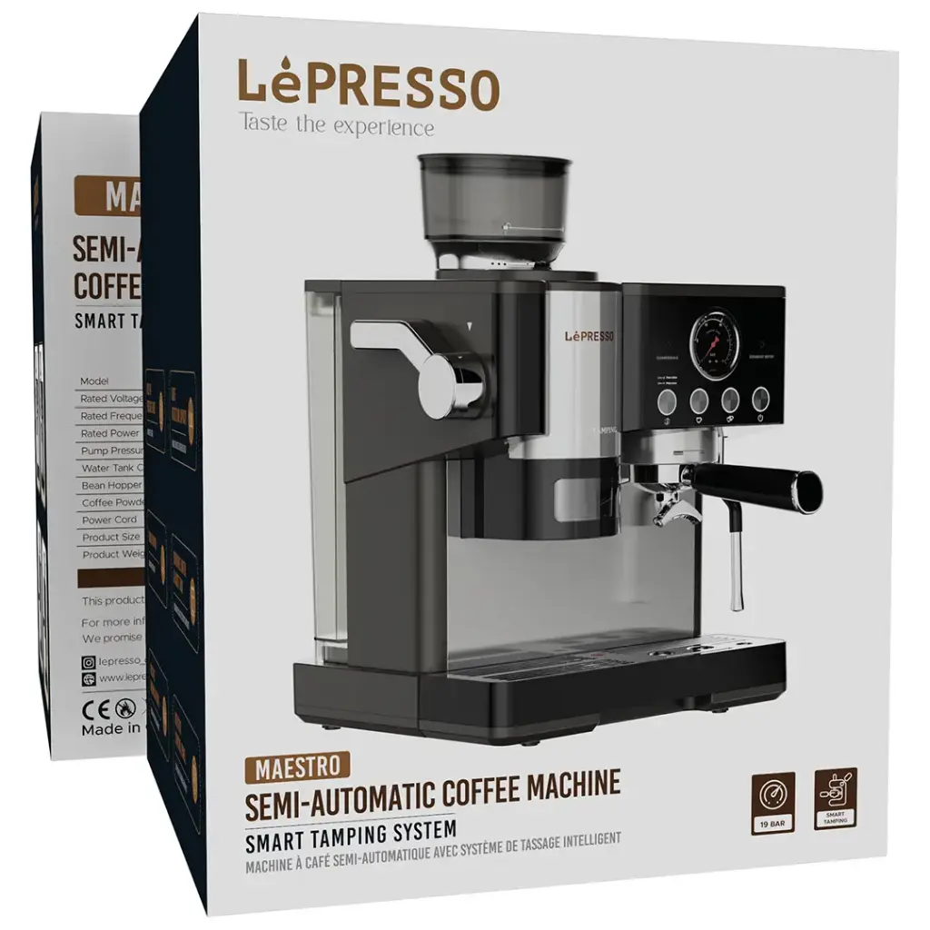 LePresso Semi-Automatic Coffee Machine
