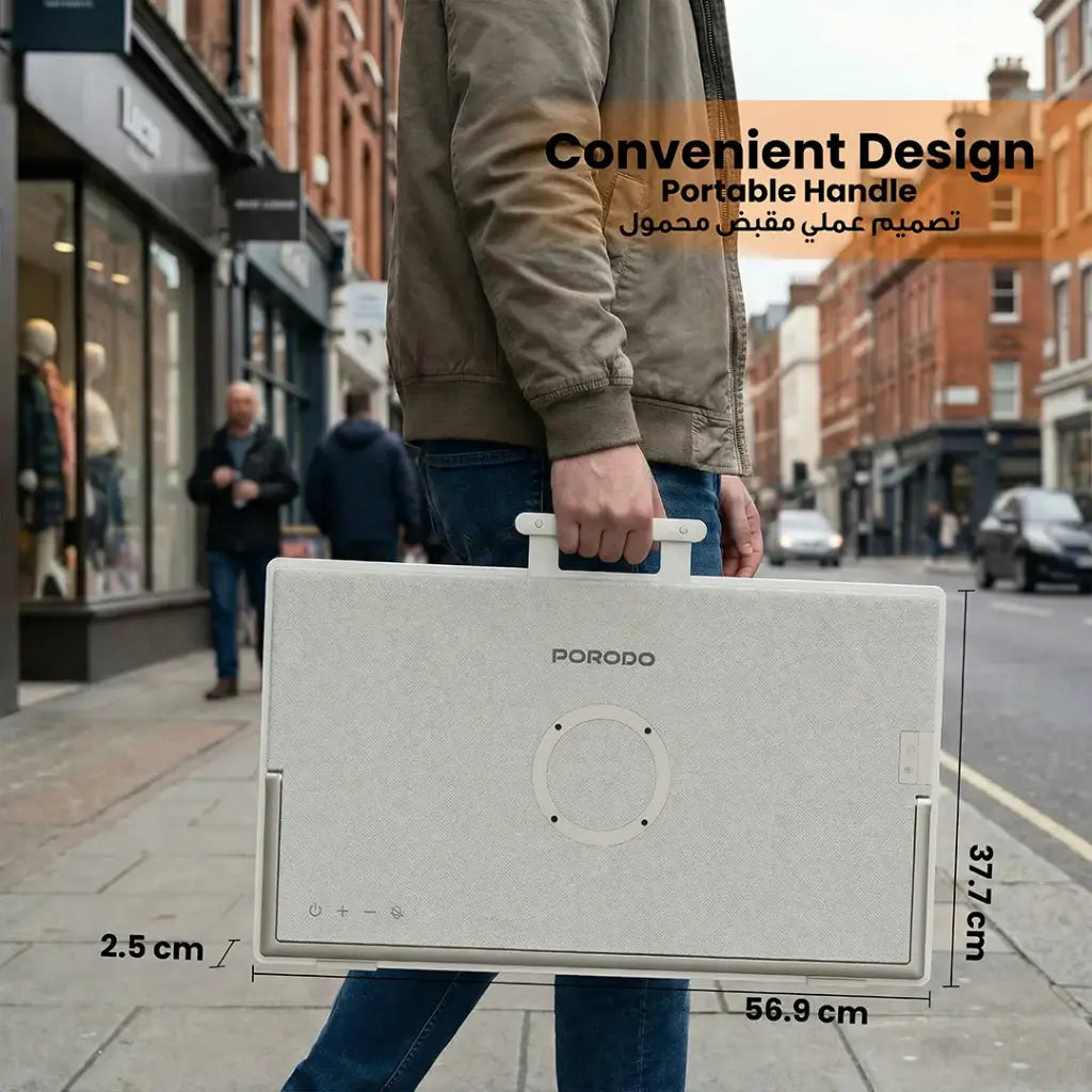 Porodo Naspanora Portable smart Tablet