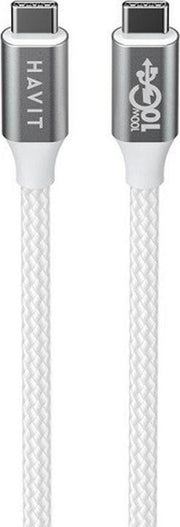 Havit UAB-C To USB-C 3.1 Armor Weave Cable 1m PD100W