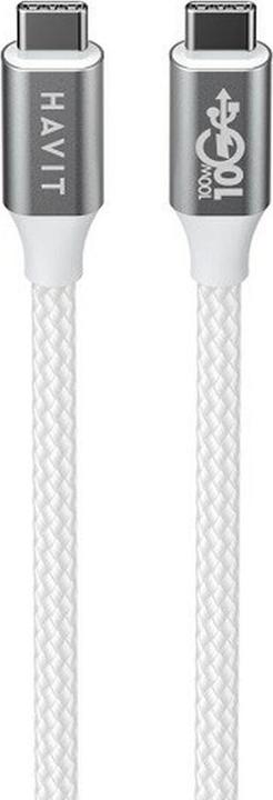 Havit UAB-C To USB-C 3.1 Armor Weave Cable 1m PD100W