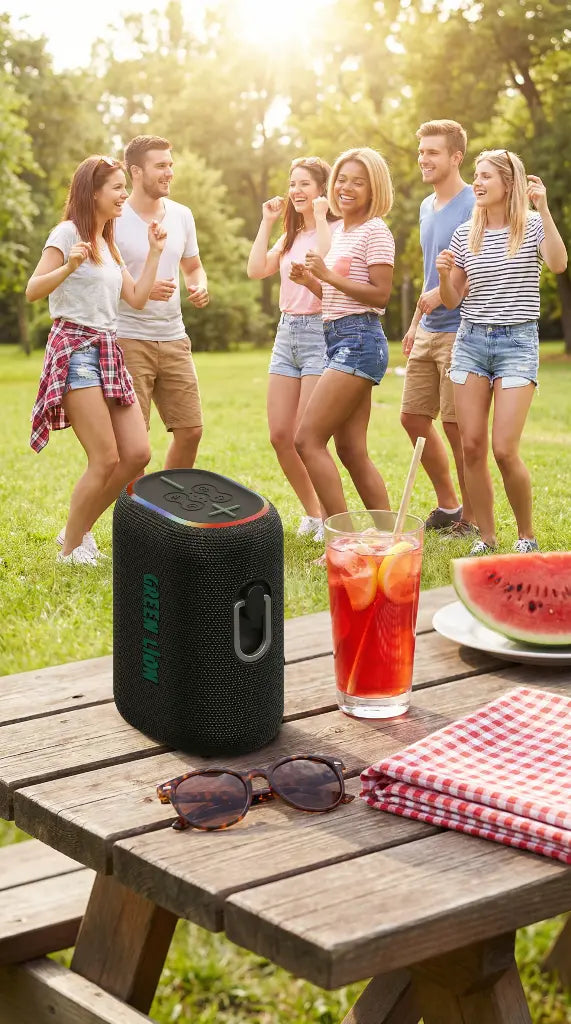 Green Lion WAVE 10 Speaker with 5000mAh Power Bank